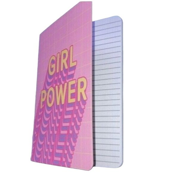 Girl Power Notebook Lined Softcover Journal Approx 30 pages 6.75”x 4.75” - Picture 2 of 4